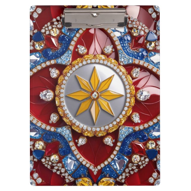 Pranchetas Área de Transferência Patriótica com Cores Colombi (Frente)