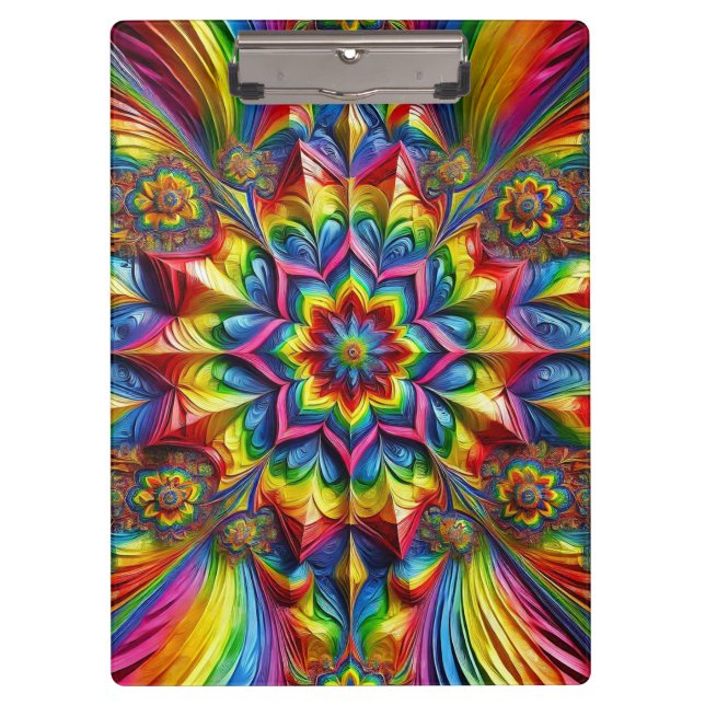 Pranchetas Área de Transferência Patriótica com Cores LGBTQ (Frente)