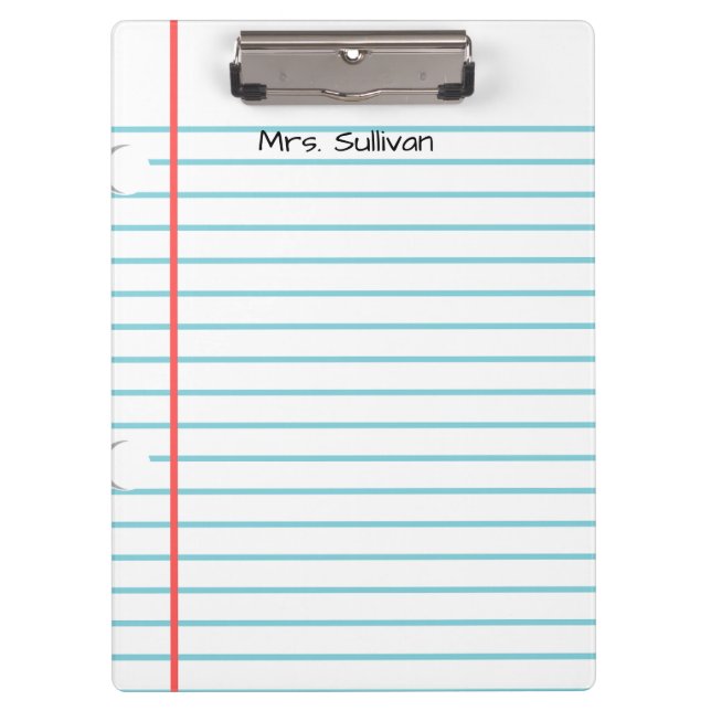 Pranchetas Área de Transferência Personalizada (Frente)