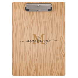 Pranchetas Área de transferência personalizada com nome e ini