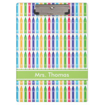 Área de Transferência Personalizada Crayon Multico