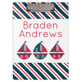 Pranchetas Área de Transferência Personalizada de Barcos de v