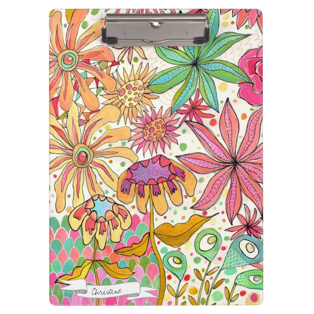 Pranchetas Área de Transferência Personalizada de Pintura Art (Frente)