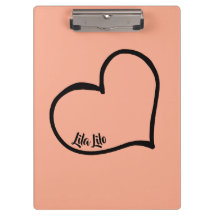 Área de Transferência Personalizada do Coração