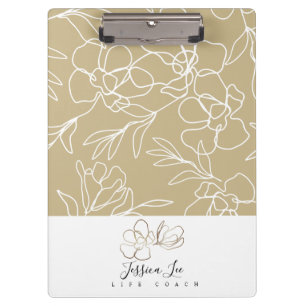 Pranchetas Área de Transferência Personalizada do Khaki Flo