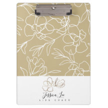 Área de Transferência Personalizada do Khaki Flora