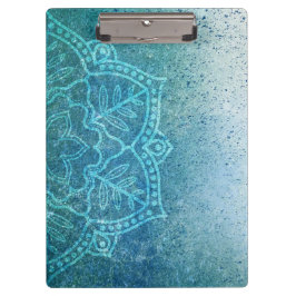 Pranchetas Área de Transferência Personalizada do Mandala Azu