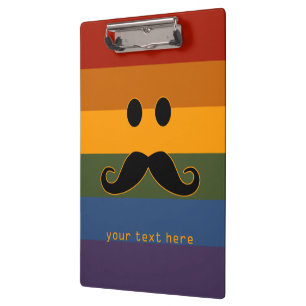 Pranchetas Área de transferência personalizada do orgulho de