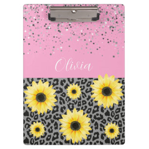 Pranchetas Área de Transferência Personalizada Leopardo e Gir