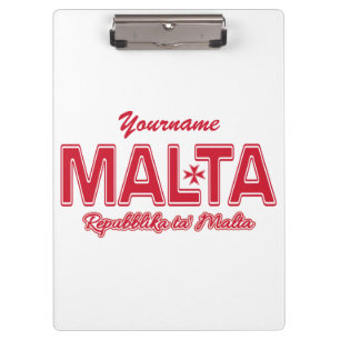 Pranchetas Área de transferência personalizada MALTA