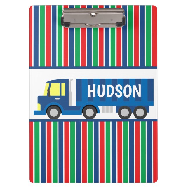 Pranchetas Área de Transferência Personalizada Semi de Caminh (Frente)