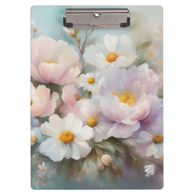 Pranchetas Área de Transferência Primavera de Pastel (Frente)