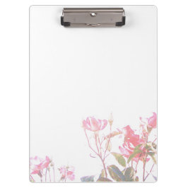 Pranchetas Área de transferência rosa