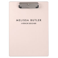 Área de Transferência Rosa Blush Moderna Minimalis