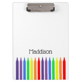 Pranchetas ART, cera arco-íris e seu nome