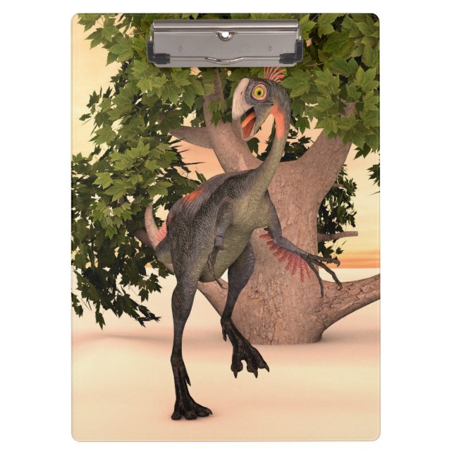 Pranchetas Arte de Aventura do Dinossauro Gigantoraptor para  (Frente)