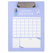 Arte de Layout de Planejador Mensal Lavanda