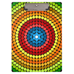 Pranchetas Arte de Mandala Abstrato Pontilhado-65904