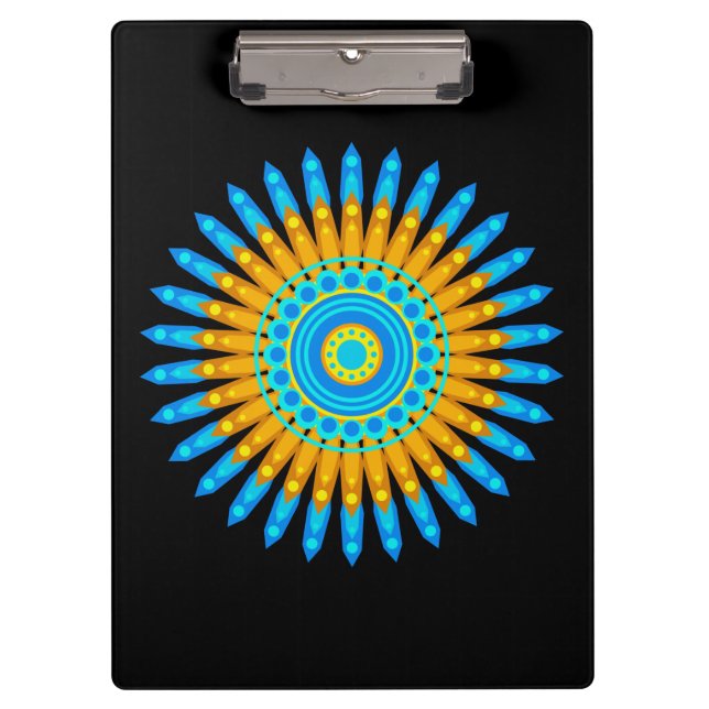 Pranchetas Arte de Mandala Geométrica Desenho de Círculo 4825 (Frente)