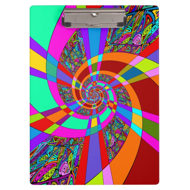 Pranchetas Arte de Padrão Pintada à Mão e Digitalmente 3 (Frente)