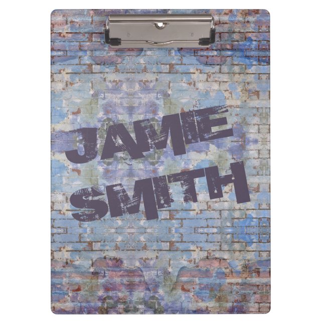 Pranchetas Arte de Wall Street, Grafite Colorida (Frente)