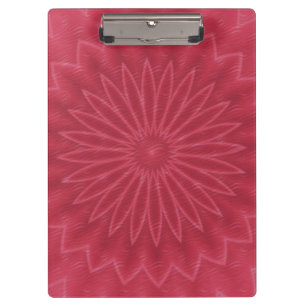 Pranchetas Arte Floral Abstrata Chic Feminina Rosa Escuro Ten