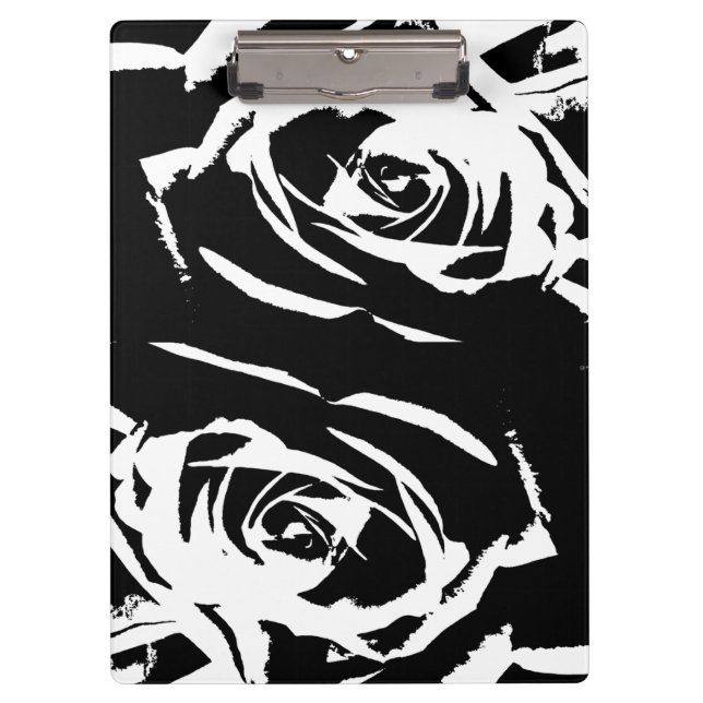 Pranchetas Arte Rosa posterizada (Frente)