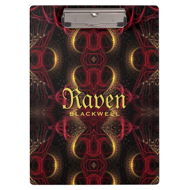 Pranchetas Artes Douradas Góticas e Artes Escuras (Frente)