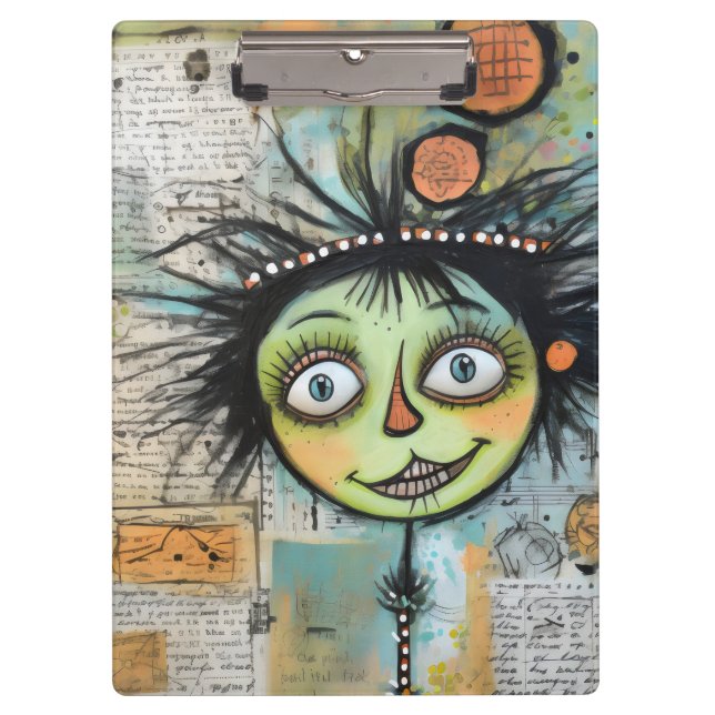 Pranchetas ArtLady 23 Encantada e angustiada (Frente)