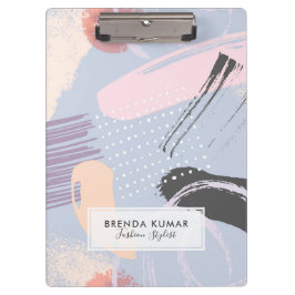 Pranchetas Artsy moden brushstrokes composição