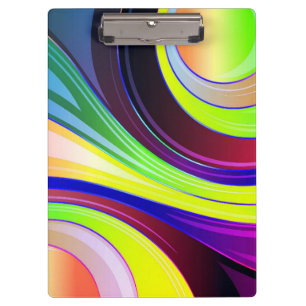 Pranchetas Artsy Swirl