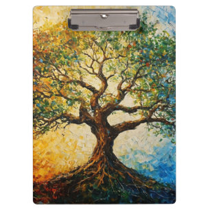 Pranchetas Árvore do Conhecimento - Pintura a óleo