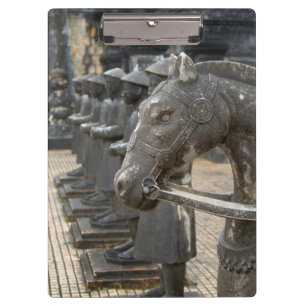 Pranchetas Ásia, Vietnã. Figuras e estátuas de cavalos