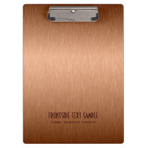 Aspecto de textura metálica marrom-cobre