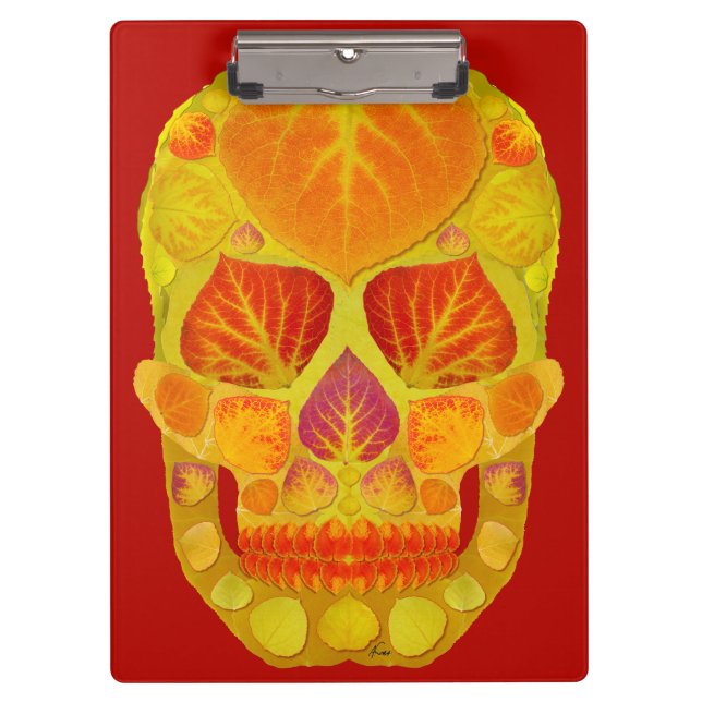 Pranchetas Aspen Folha Crânio 13 (Frente)