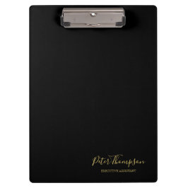 Pranchetas Assinatura Elegante de Script de Negócio