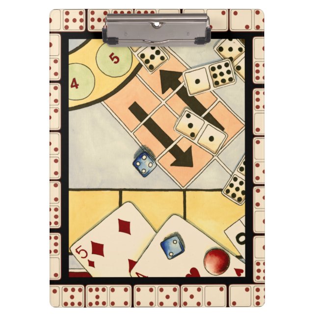 Pranchetas Assórdio Embrulhado de Jogos de Oportunidade (Frente)