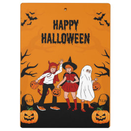 Pranchetas Assustador Halloween – Abóbora, Fantasma &