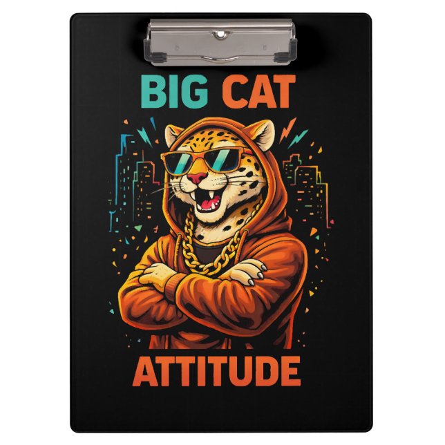 Pranchetas Atitude de Gato Grande (Frente)