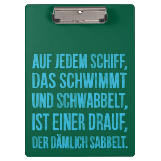 Pranchetas Auf jedem Schiff