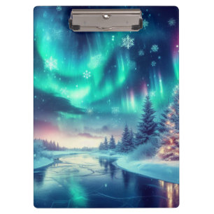 Pranchetas aurora borealis/Natal/Inverno