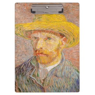 Pranchetas Autorretrato impressionista de Vincent Van Gogh