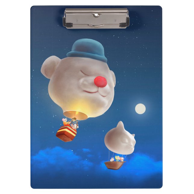 Pranchetas Aventura do Balão do Night Sky (Frente)