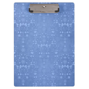 Pranchetas Azul Periwinkle Padrão Damask Fancy