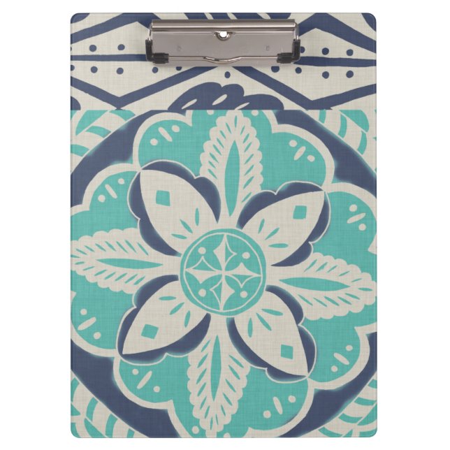 Pranchetas Azulejo Batik Azul IV (Frente)