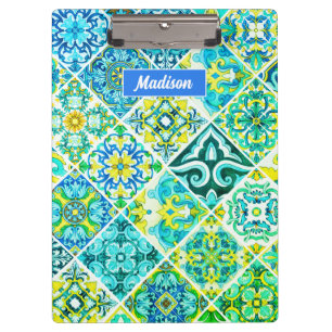 Pranchetas Azulejos do Mediterrâneo siciliano