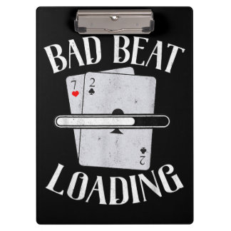 Pranchetas Bad Beat Loading Texas Holdem Casino Engraçado Pok
