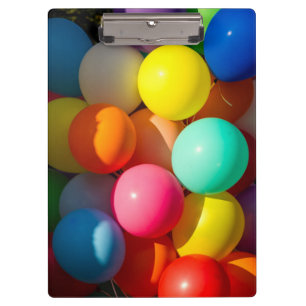 Pranchetas Balões de Brinquedos coloridos