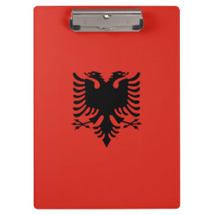 Pranchetas Bandeira albanesa