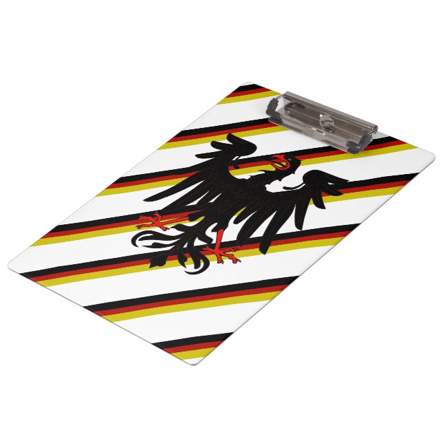 Pranchetas Bandeira alemão das listras (Inclinado)